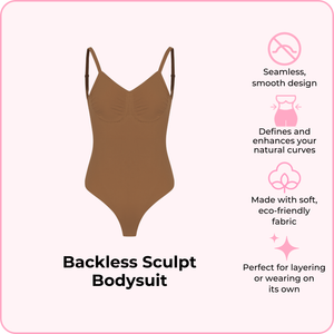 Backless Sculpt Bodysuit