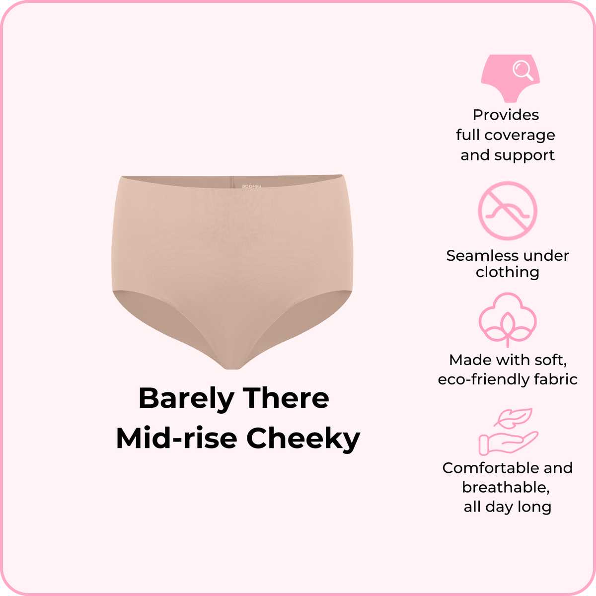 Barely There Mid-rise Cheeky