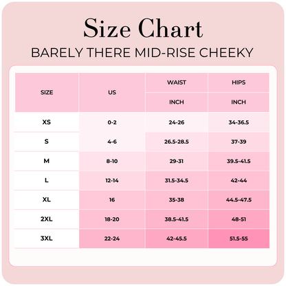 Barely There Mid-rise Cheeky