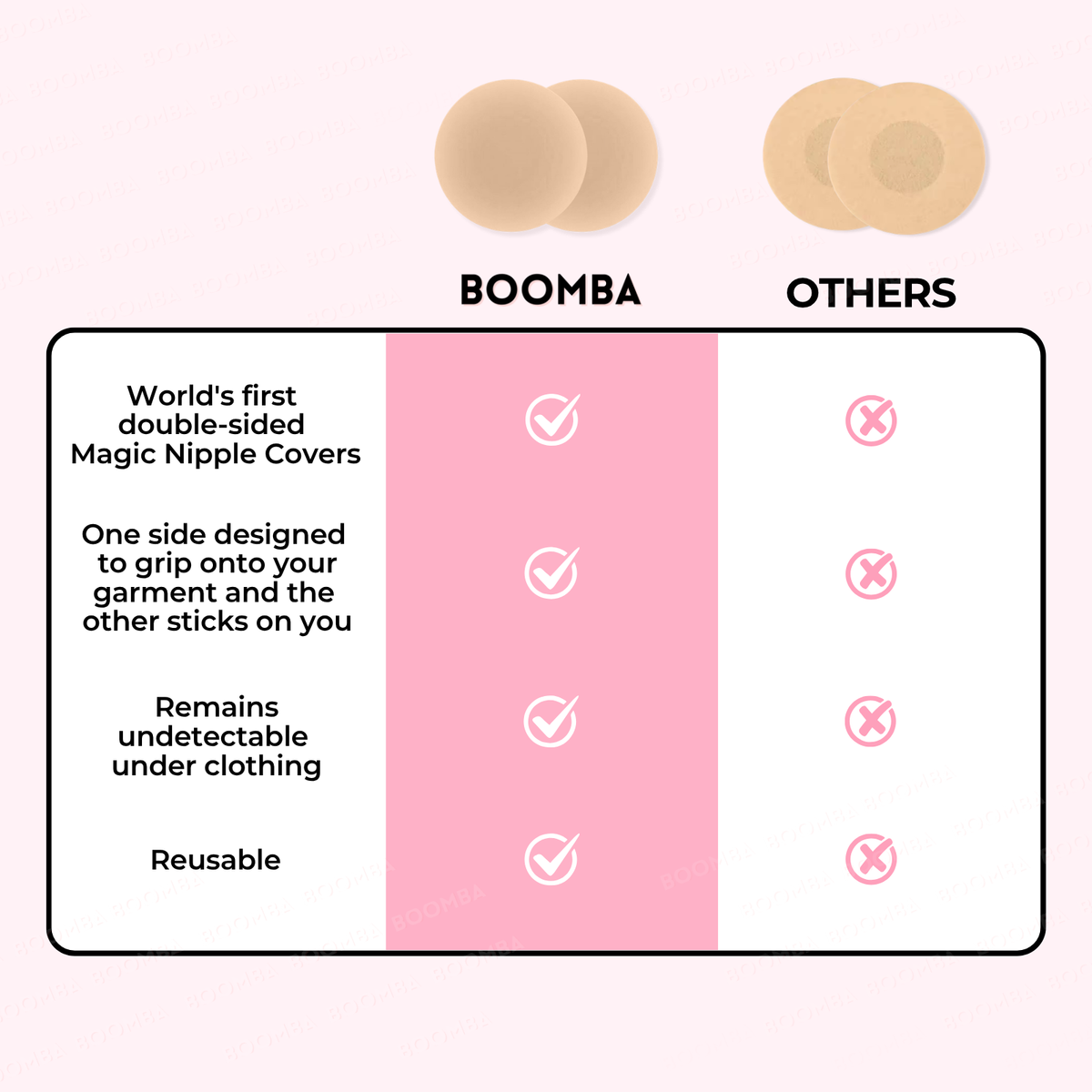 Double-Sided Magic Nipple Covers