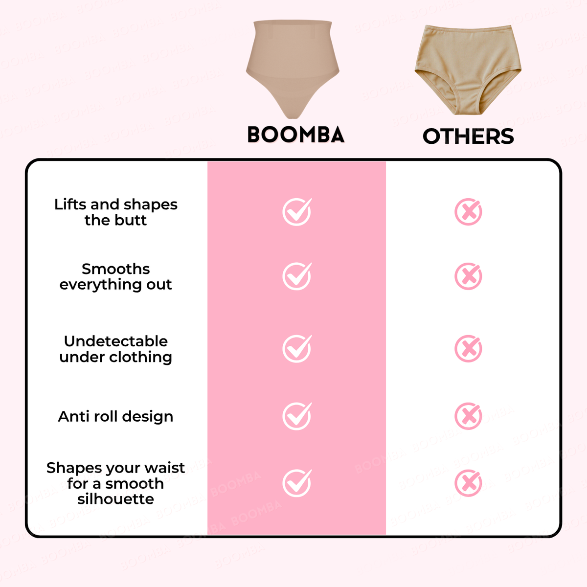 BOOMBA® Low-Waisted Shapers