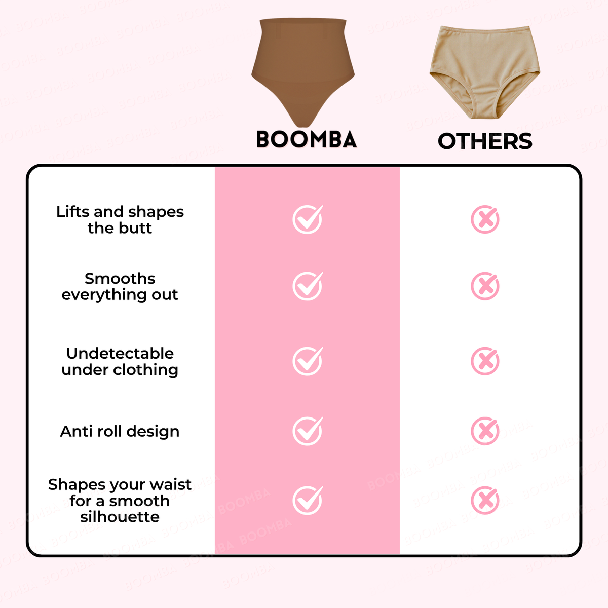 BOOMBA® Low-Waisted Shapers