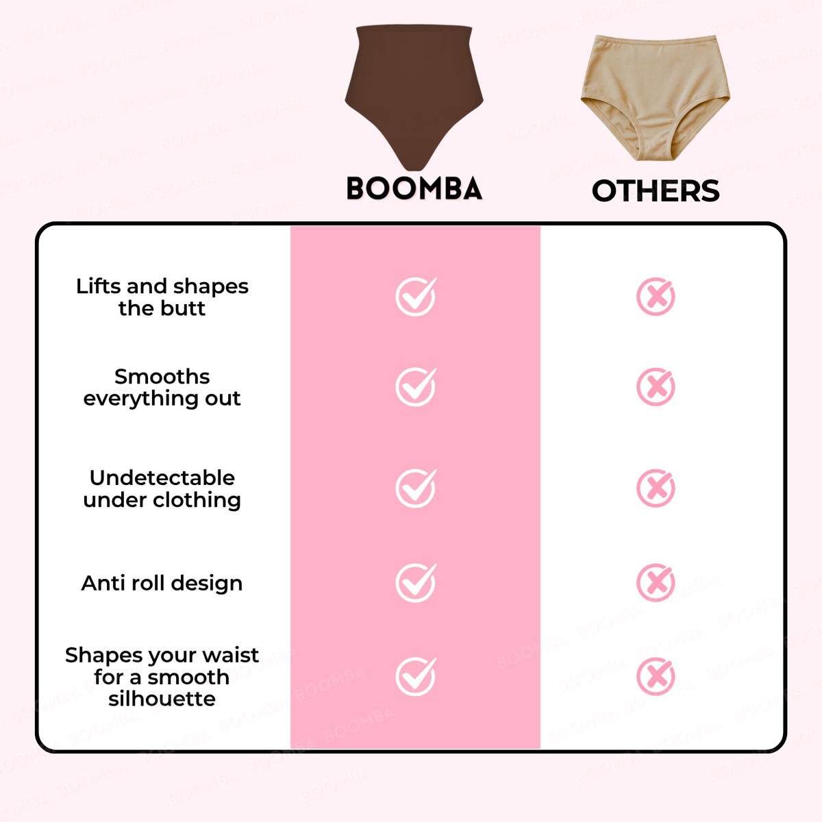 BOOMBA® Low-Waisted Shapers