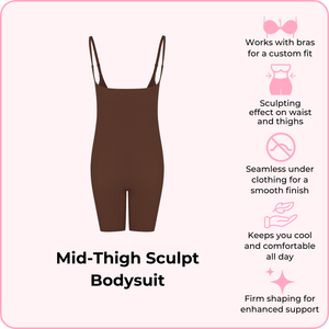 Mid-Thigh Sculpt Bodysuit