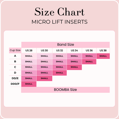 Micro Lift Inserts (2 pairs)