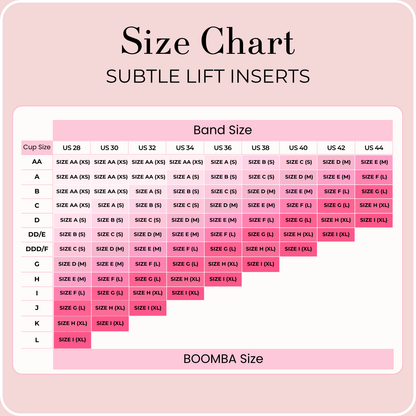 Subtle Lift Inserts