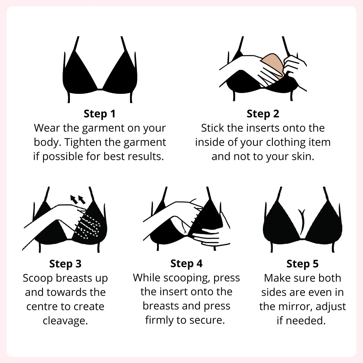How to use inserts