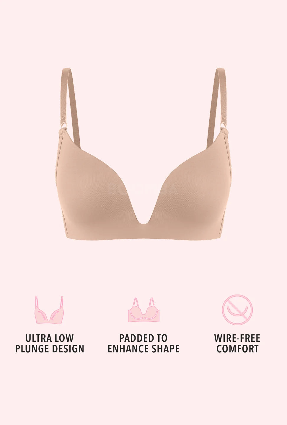 Plunge Perfection Padded Bra